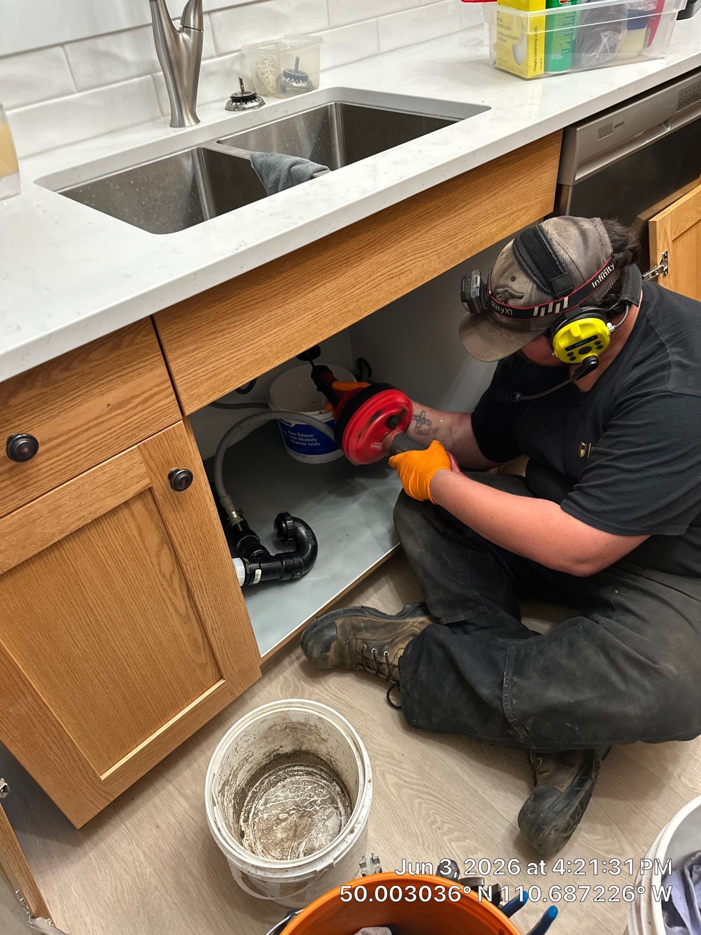 Multi-Story Condo Drain Line Cleaning and Stack Flushing in Medicine Hat by Septic Medic Inc.