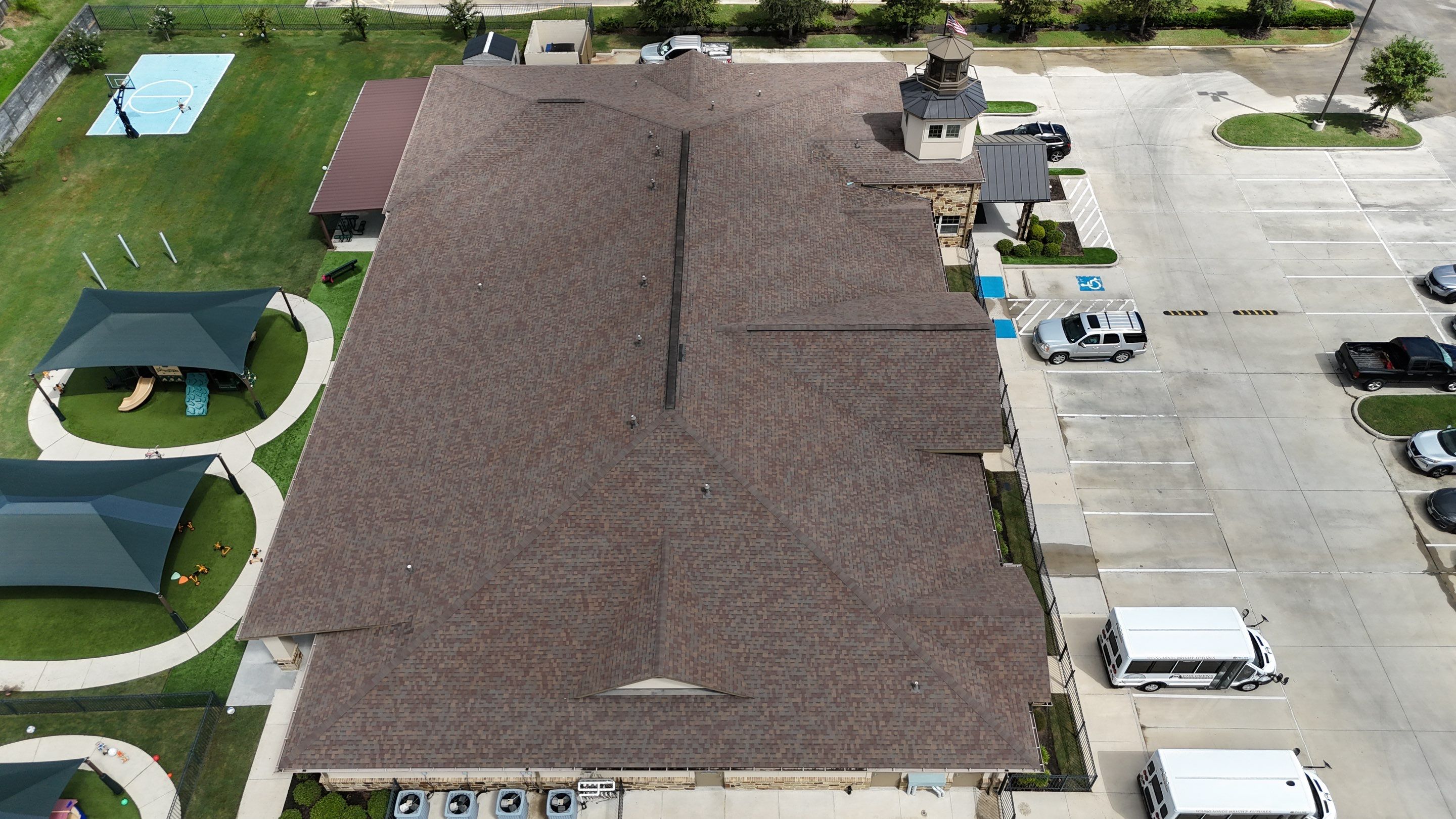 Roof Replacement on a Daycare! by Core Four Roofing