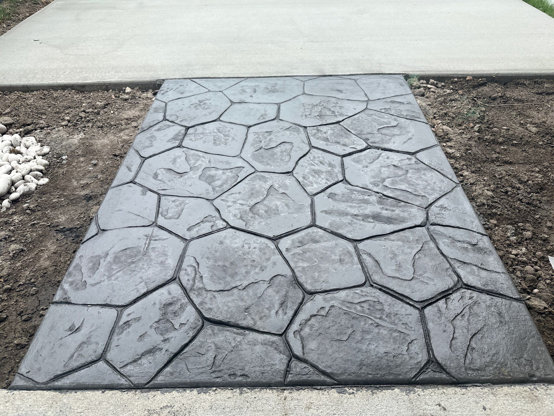 Project in Virginia Beach by Sam The Concrete Man Virginia Beach