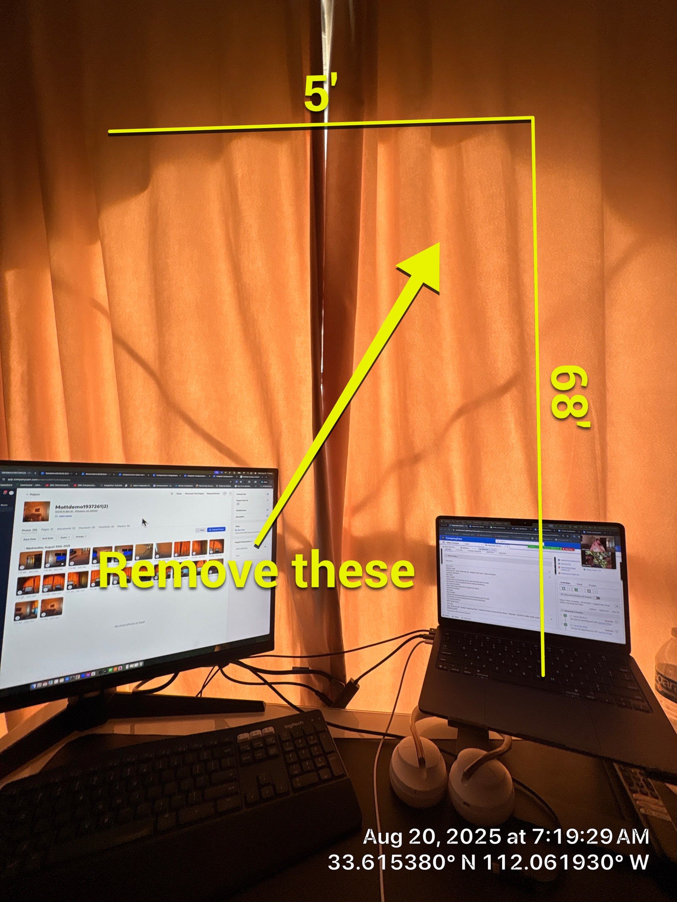 bathroom remodel by CompanyCam Sales Demo