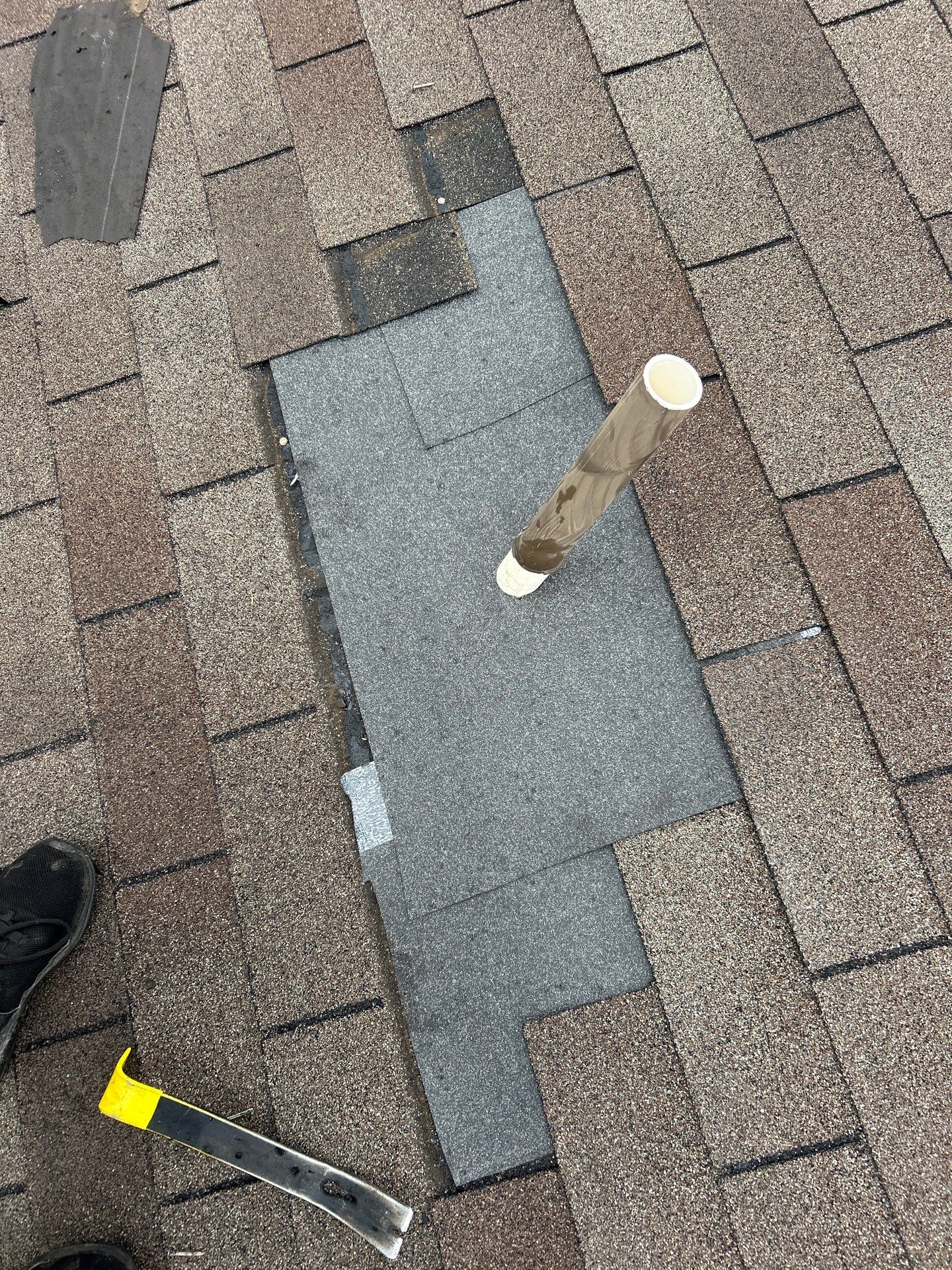 Hail Damage using Owen's Corning Duration (Lifetime) Shingles by Roof Repair Company