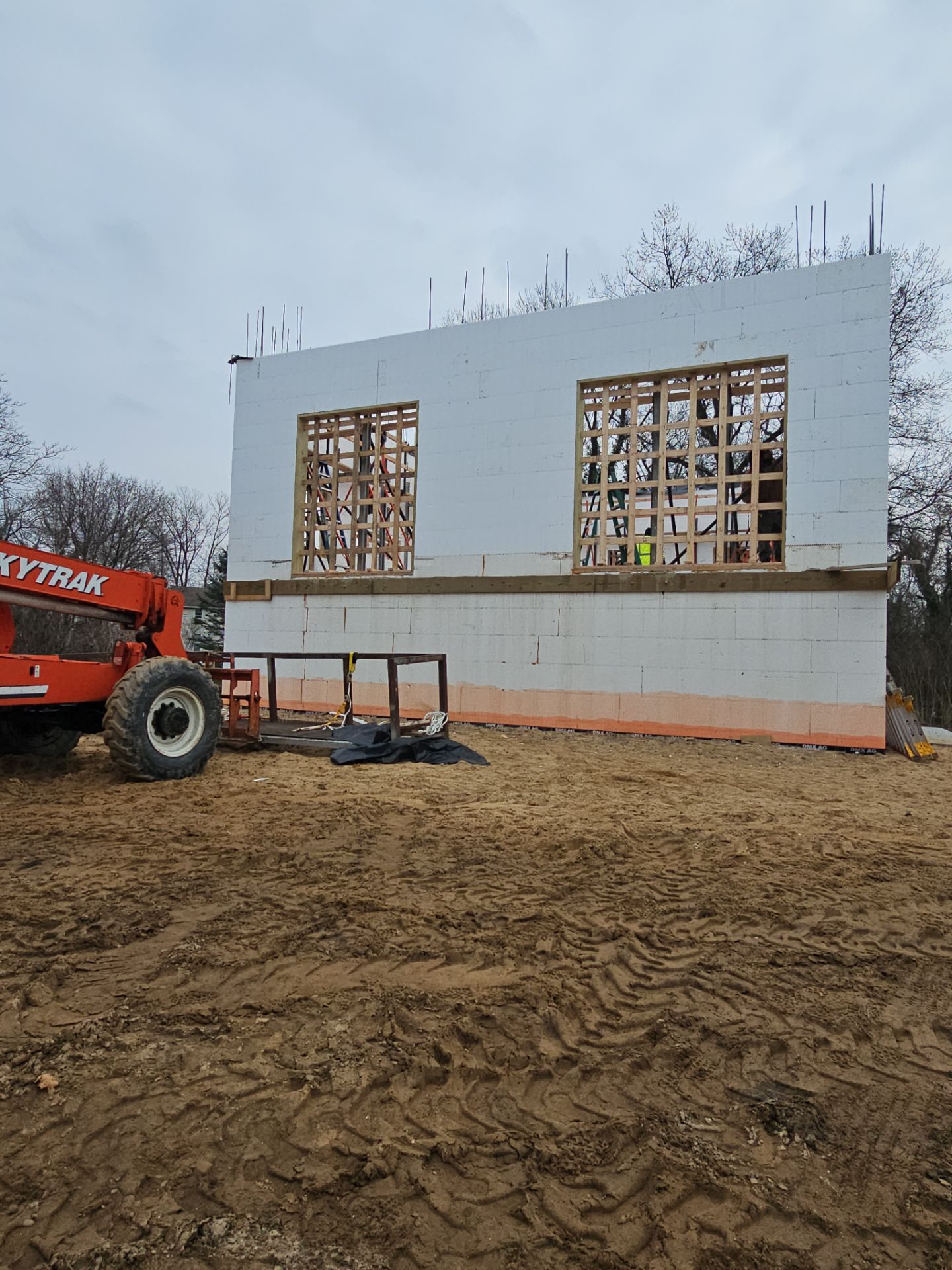 Voss Residence 3 story ICF Home on Lake Michigan by Burlington Concrete & Asphalt Inc