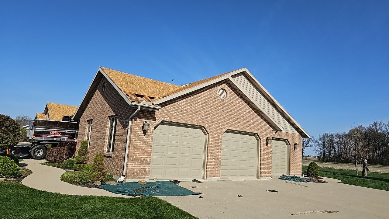 Residential Roofing Installation using GAF Timberline HDZ Mission Brown by Nitro Roofing and Construction