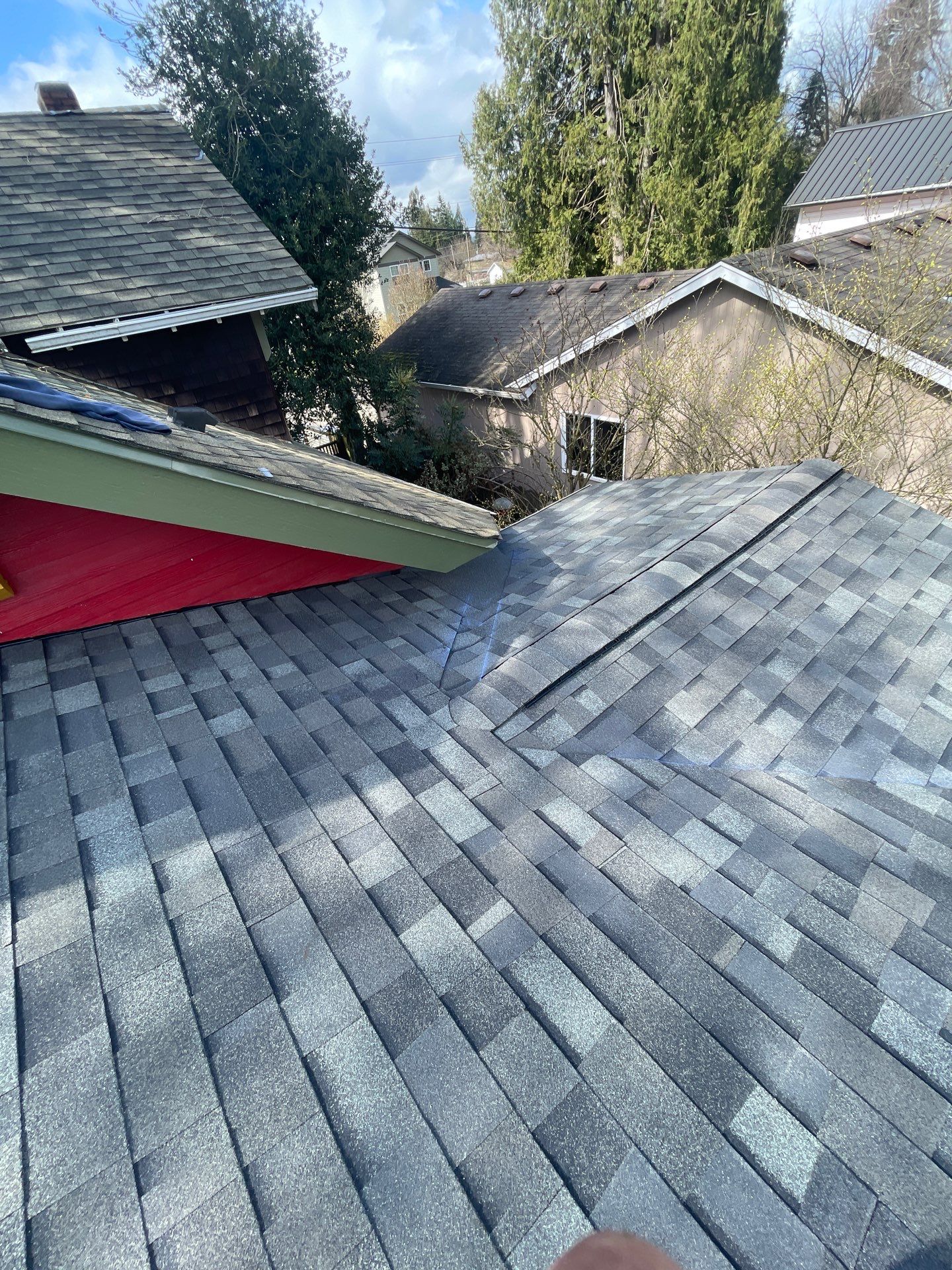 Residential Roofing Installation using Malarkey Highlander by Northwest Roof Maintenance Inc