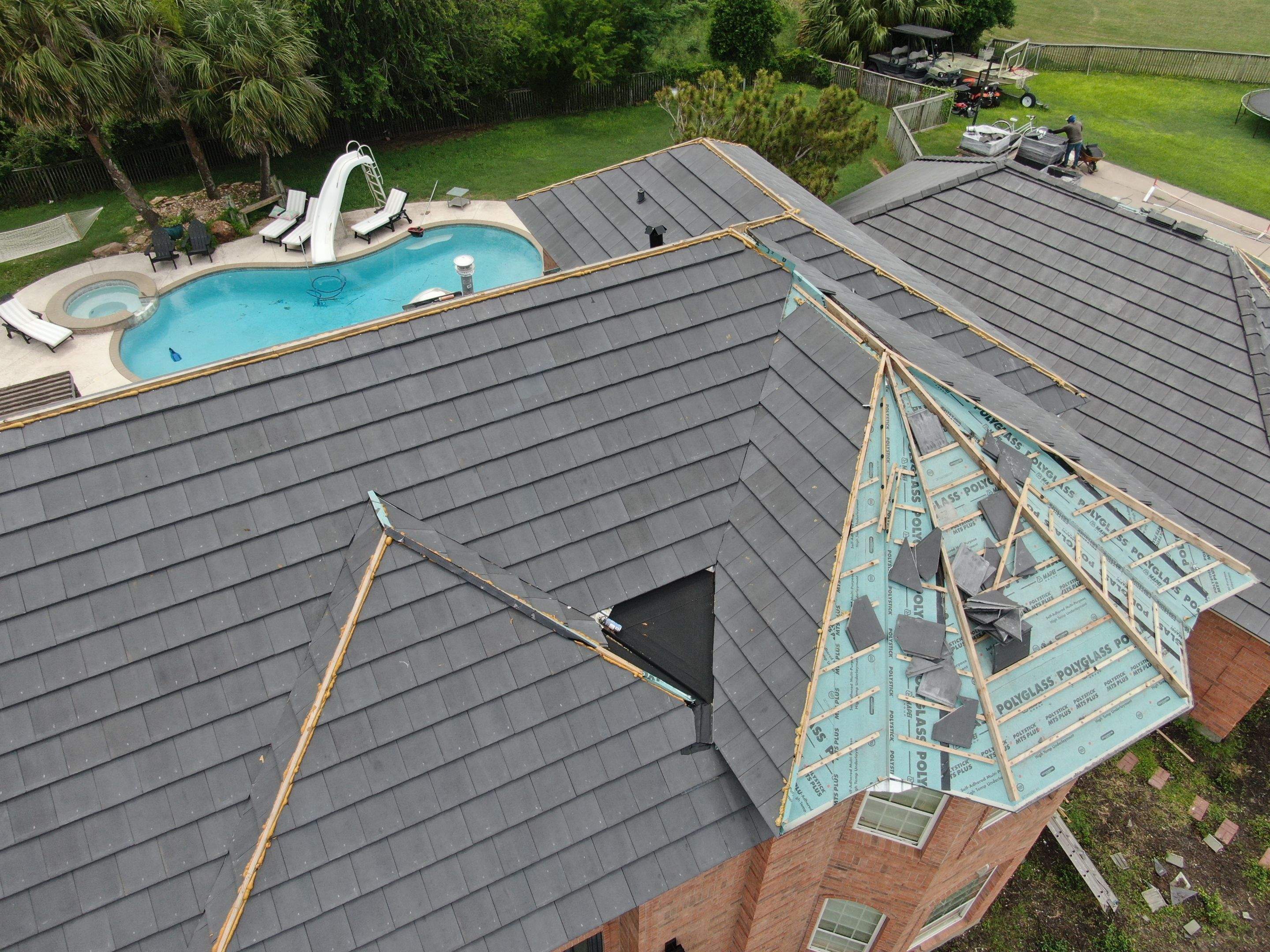 Golf-Proof Tile Roof by Bayfront Roofing and Construction