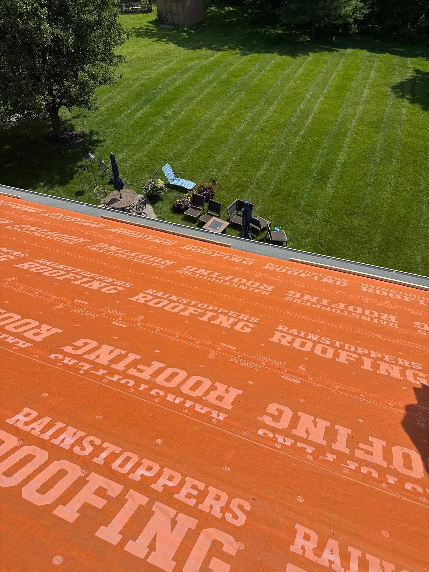 Residential Roofing Installation using GAF Timberline HDZ Mission Brown by Rainstoppers Roofing