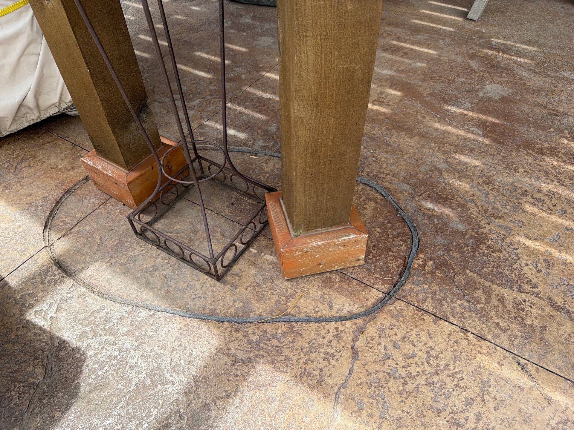 Tiered Wood Deck and Pergola Refinishing in Sioux Falls by Select Painting, Coatings & Garage Cabinets