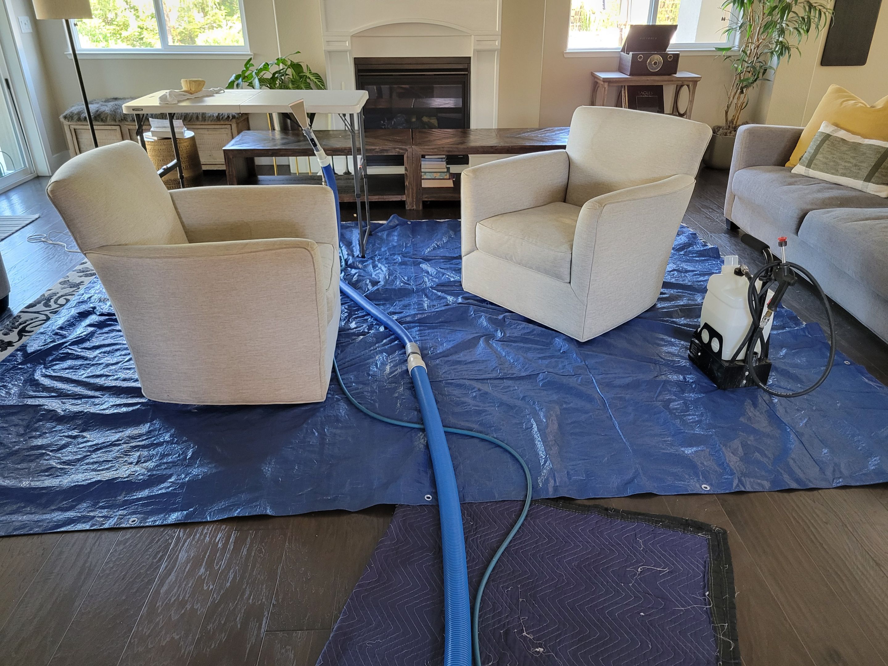 Removing Water Stains from Upholstery by Ardent Carpet Restore LLC