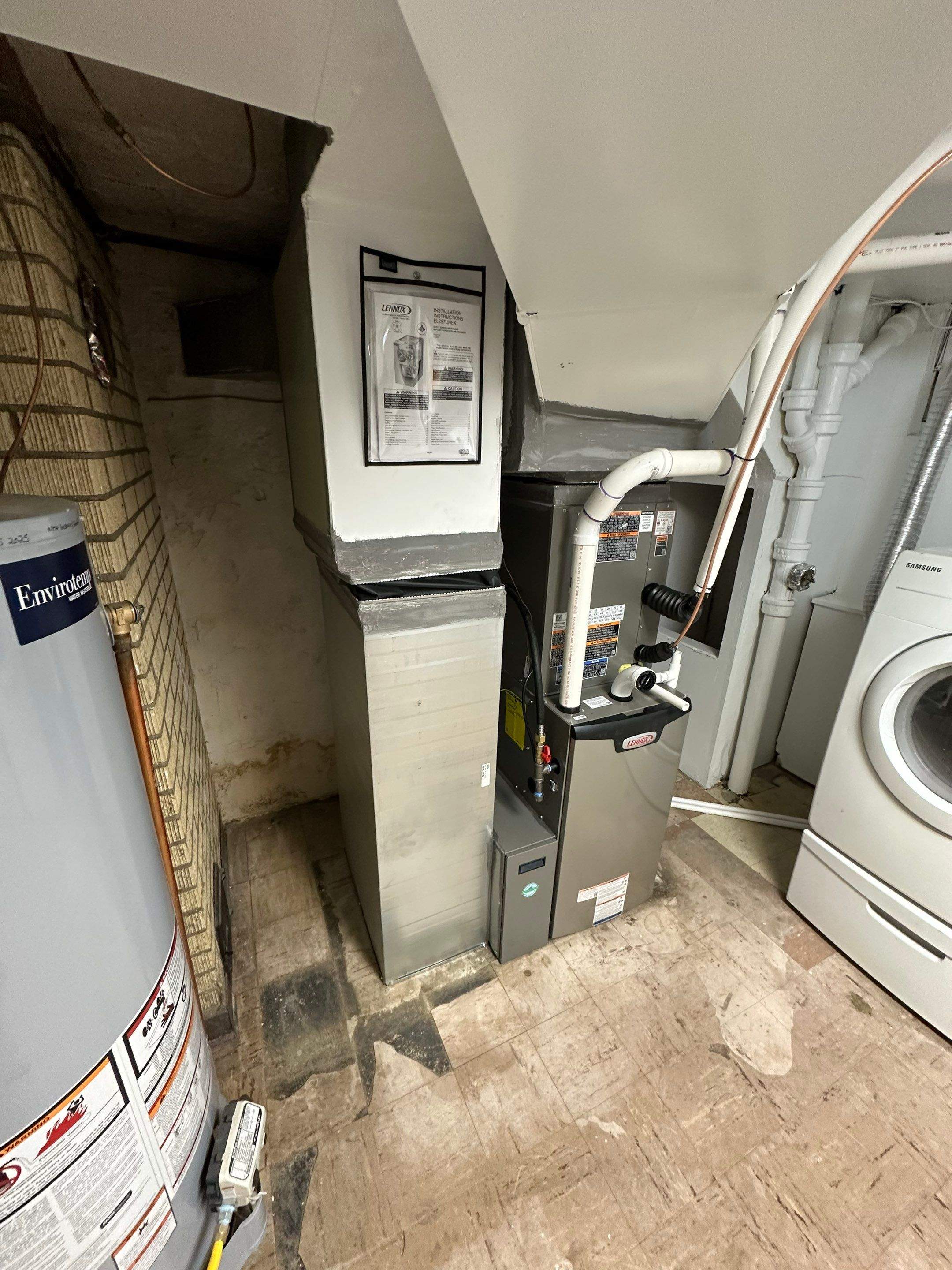 System Upgrade: 75-Year-Old Furnace Replacement by Halo Heating and Air