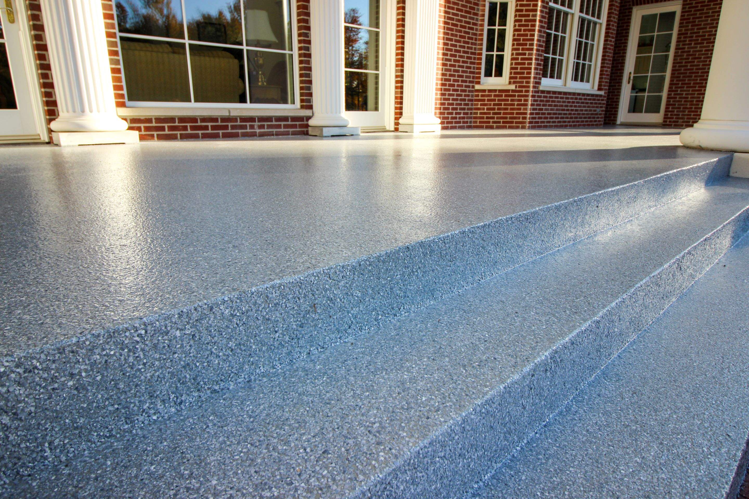 Patio Installation using Granite by Your1DayFloor.com