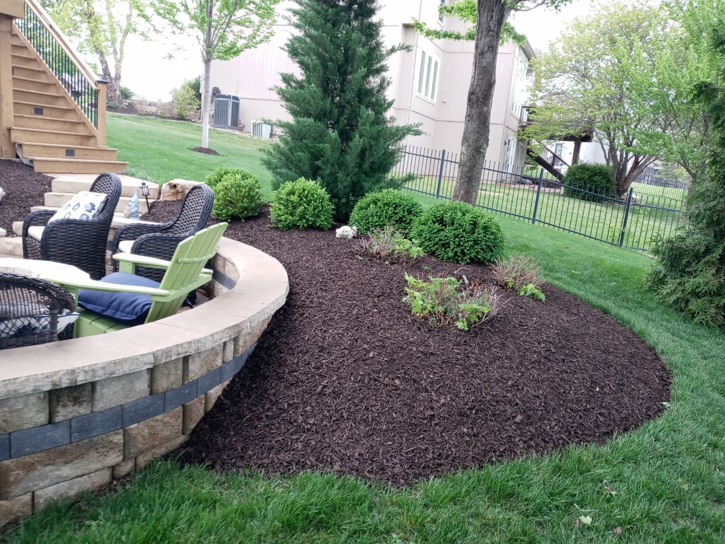 4 New Outdoor Living Areas by LAND ESCAPES LLC