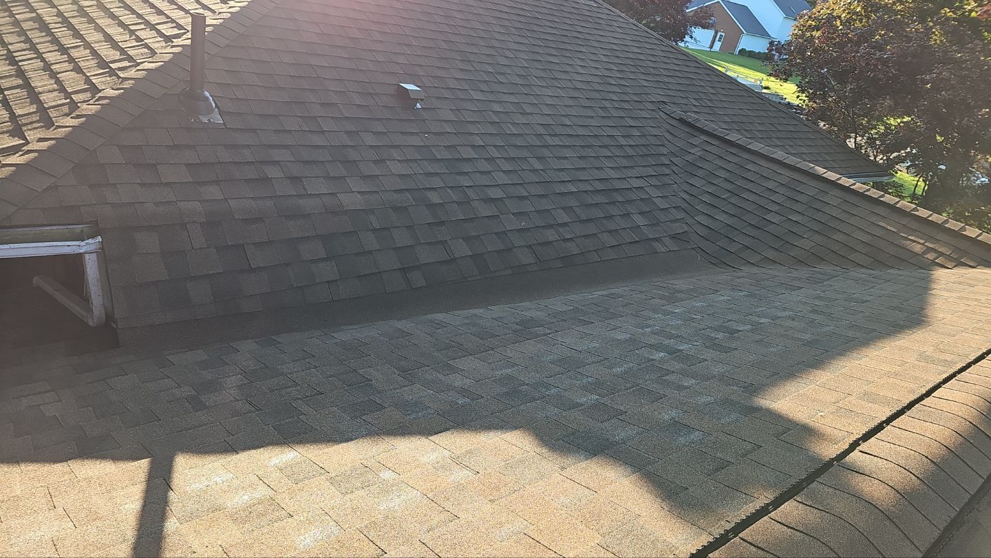 Atlas Pinnacle, Color, Burnt Hickory, Drip Edge, Color, Royal Brown by Eagle Eye Roofing