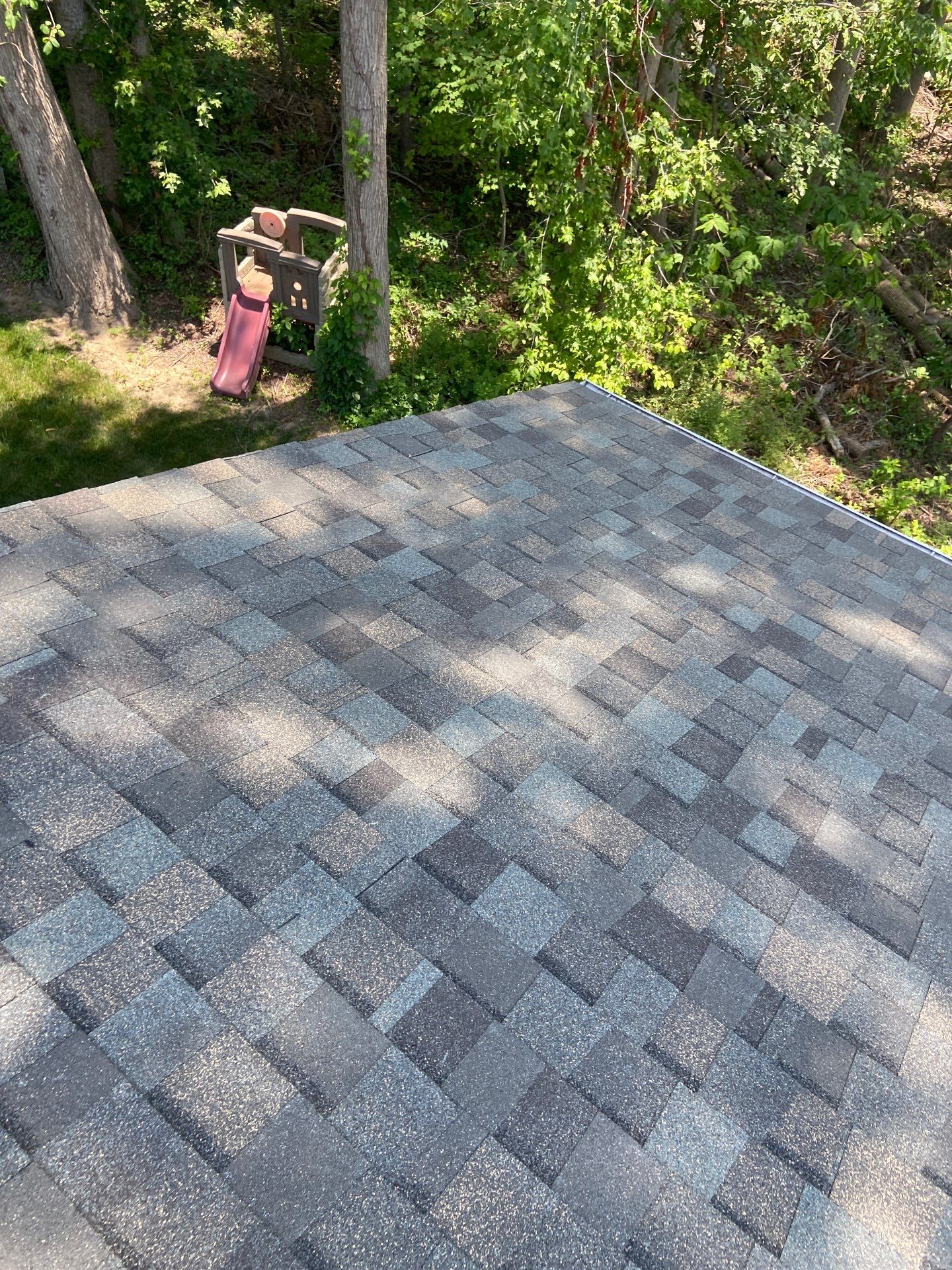 Residential Roofing Installation using TAMKO TITAN - THUNDERSTORM GRAY by Storm Ready Exteriors