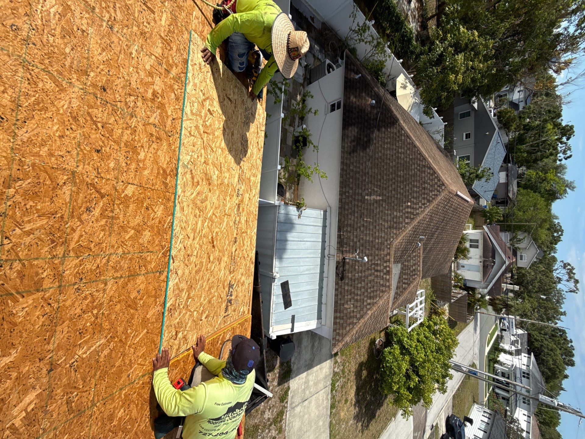 Project in St. Petersburg 33713 by Mitchell Roofing Company LLC 