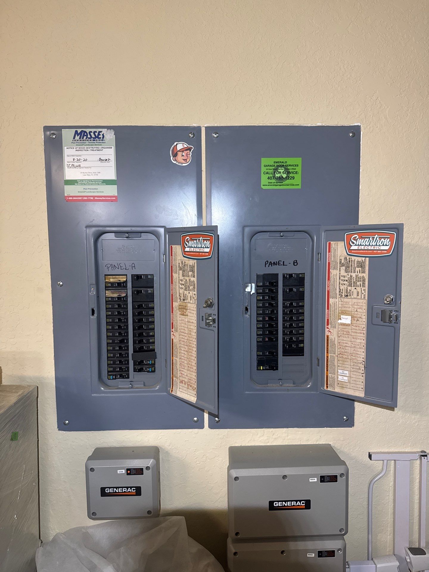 Electrical Panel & Generator Maintenance | Sanford, FL 32771 by Smartron Electric