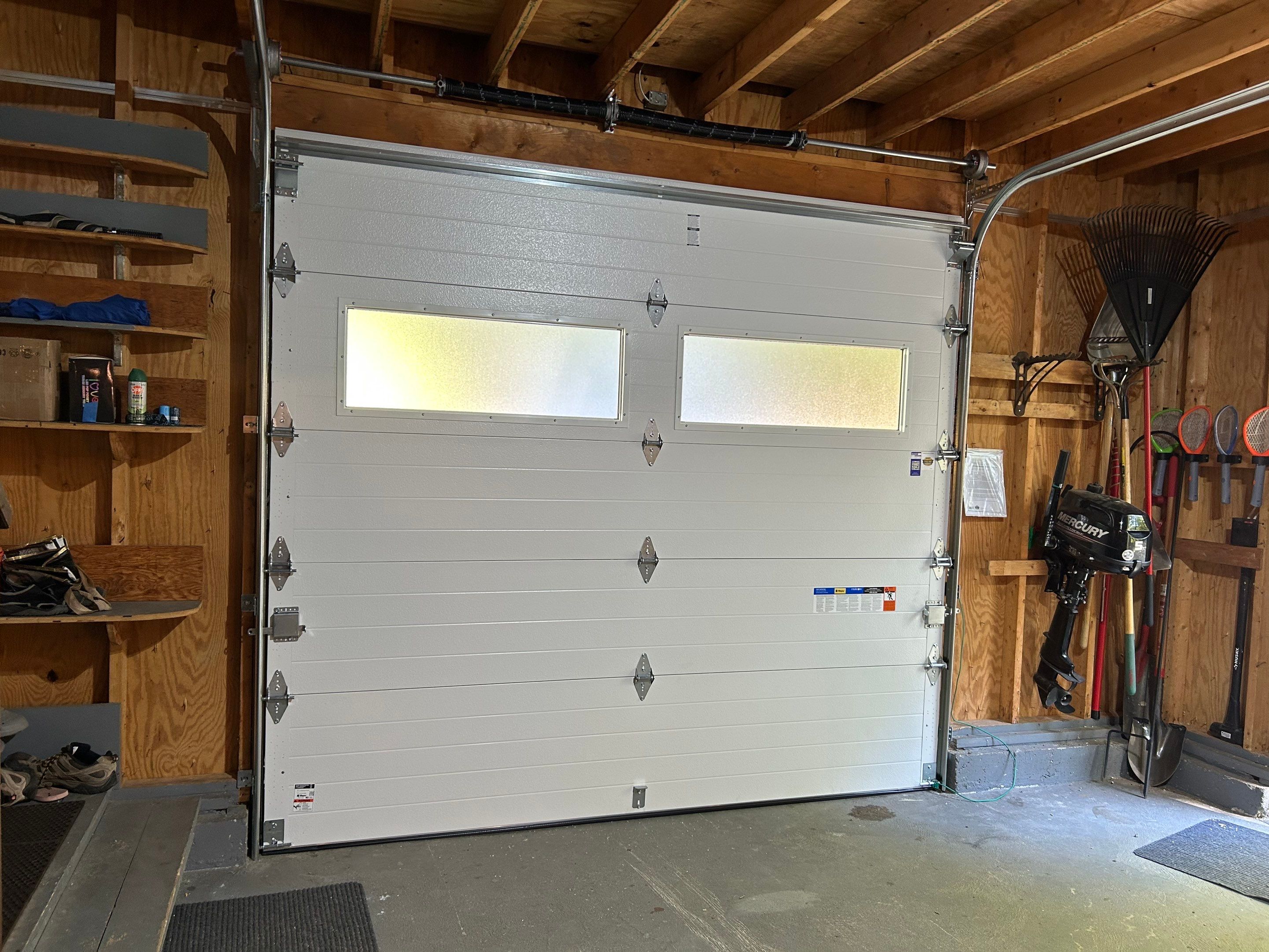 Door Installation using Clopay Classic Steel Garage Door by Keene Door
