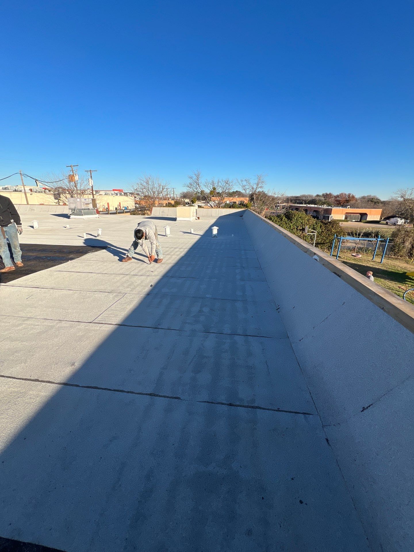 Commercial Roofing Installation using GAF Evergaurd TPO 60 Mil by Becker Roofing and Exteriors