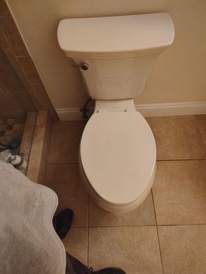 Toilet Replacement using Customer-Supplied Toilet