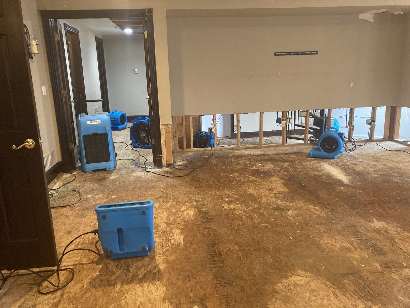 Water Damage Throughout Main Floor, Basement, and Crawl Space by Accountable Home Services