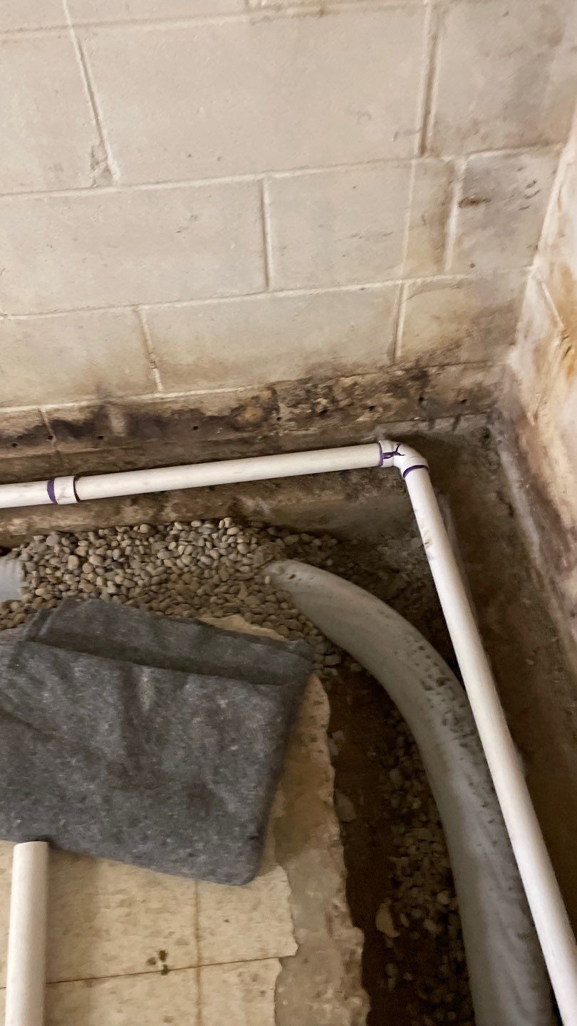 Interior Drain Tile Installation in Columbia Heights, MN by Waterproofing Northeast