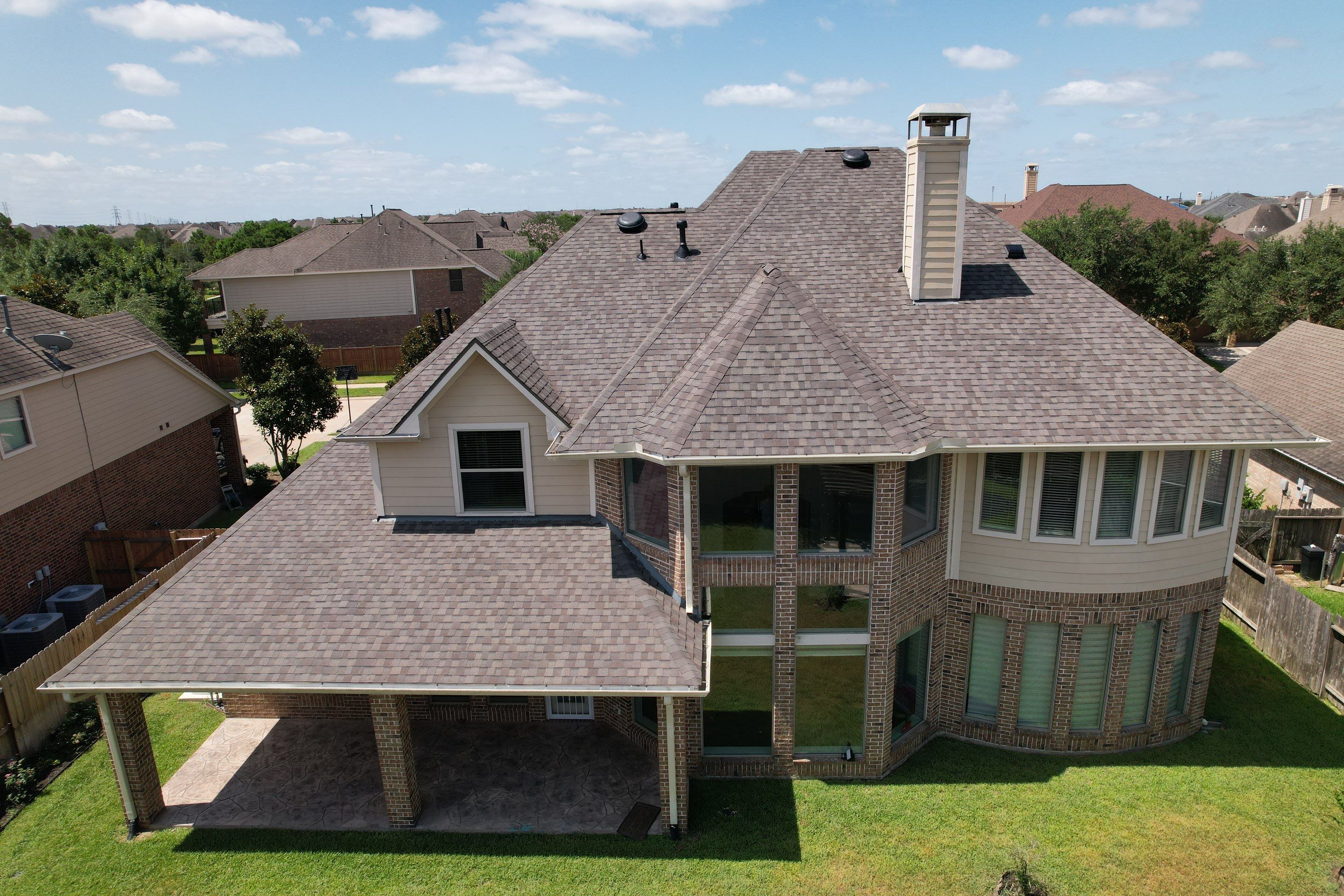 Residential Roofing Installation using CertainTeed Landmark  by Vlex Roofing 