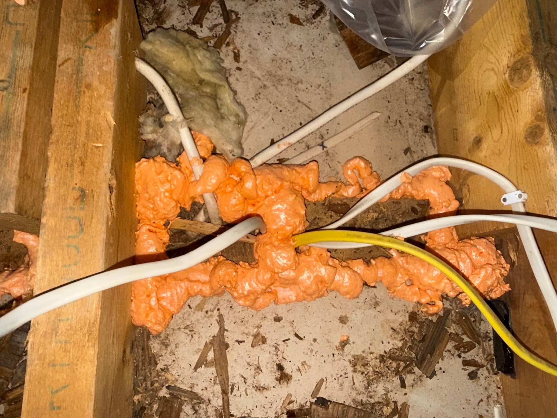 Attic mold remediation and insulation upgrade in Amity, PA by Home Environment Solutions