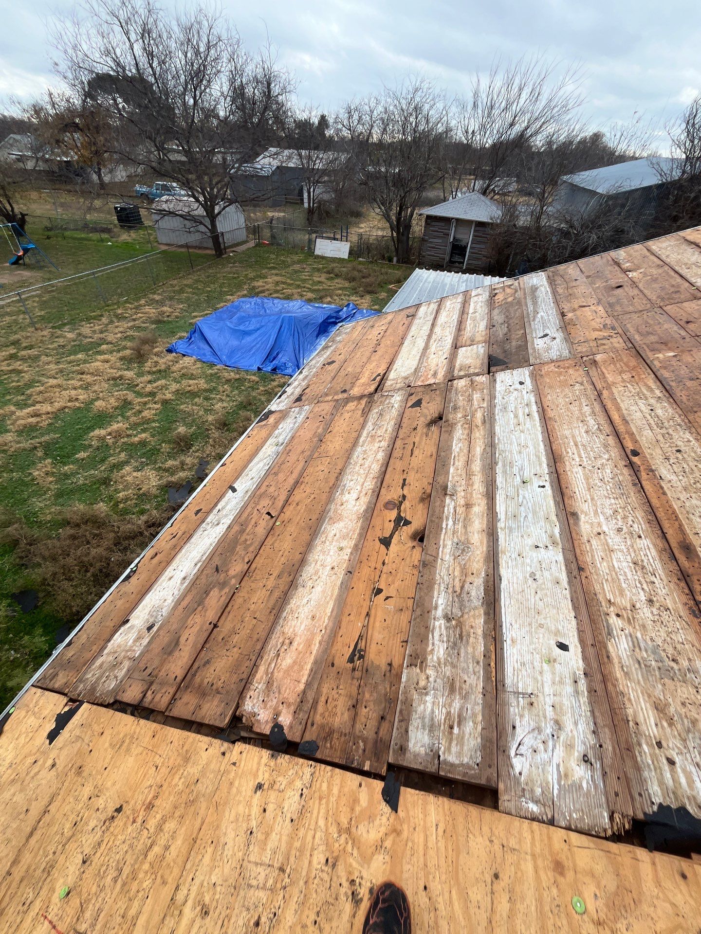 Reroof After Hail Storm -Atlas Pinnacle  by Berry Good Roofing 