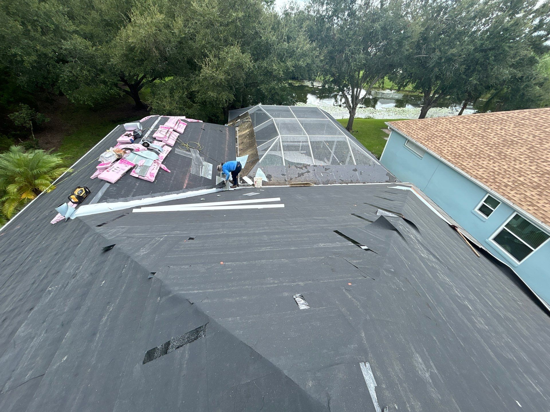Project in Lakewood Ranch 34202 by Mitchell Roofing Company LLC 
