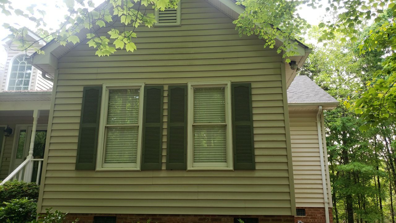 House Wash using cleaner by Power Wash Masters LLC