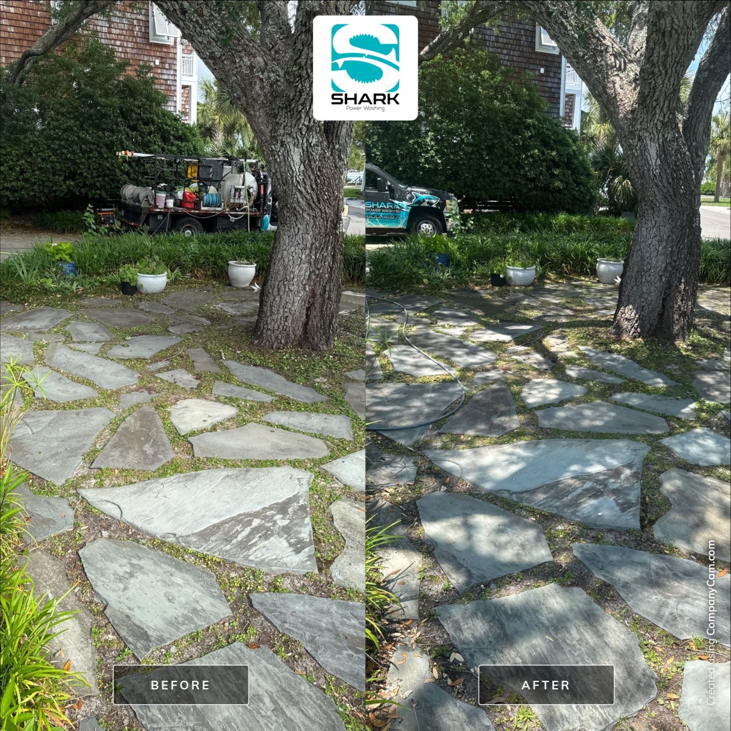 House Washing in Wrightsville Beach by Shark Power Washing