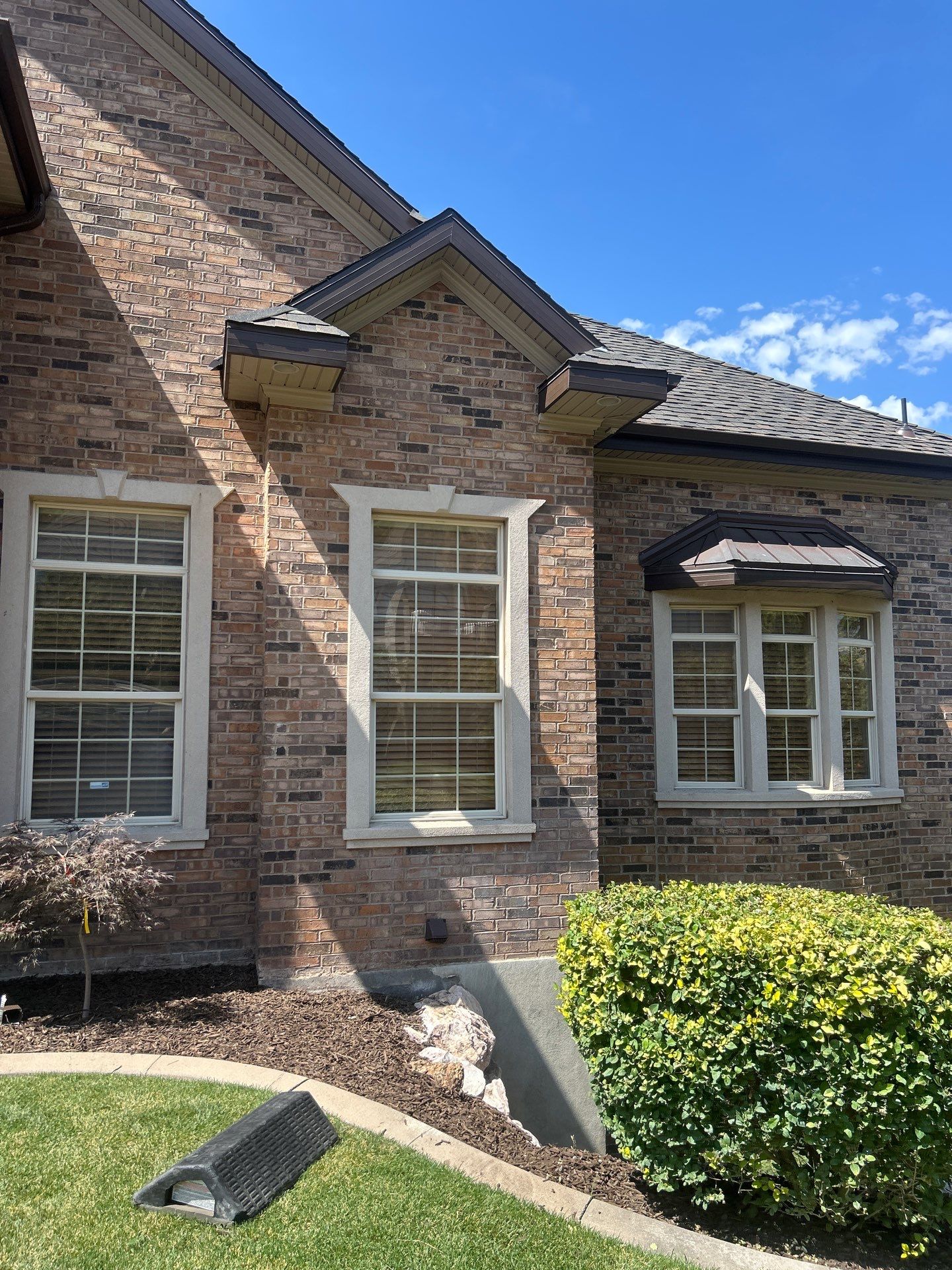 Project in Layton by Master Rain Gutters.