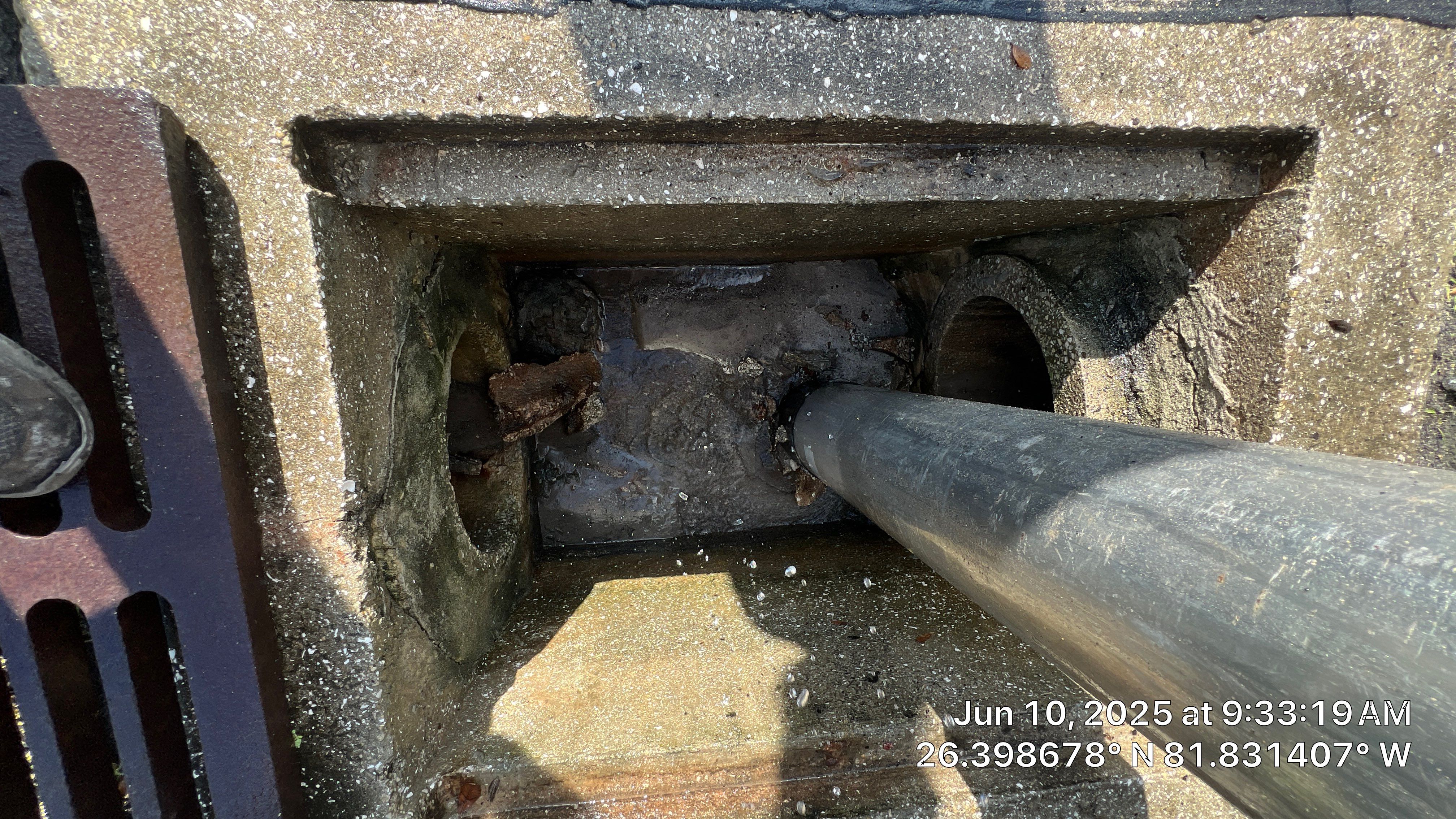 Pelican Landing Beach Parking Lot Stormwater System Maintenance by APS Power & Water