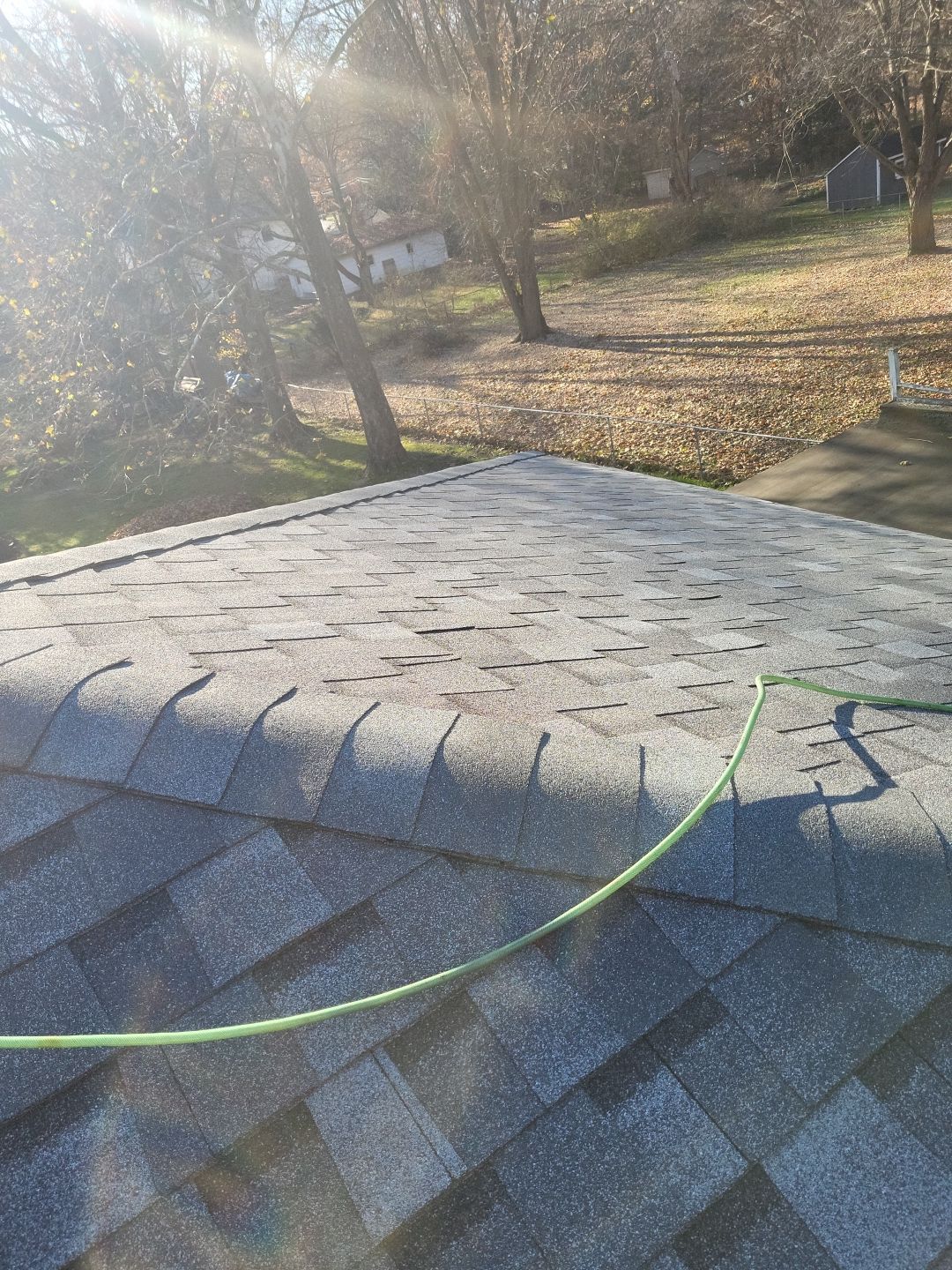 ATLAS PINNACLE COLOR: COASTAL GRANITE DRIP EDGE: TUXEDO GRAY by Eagle Eye Roofing
