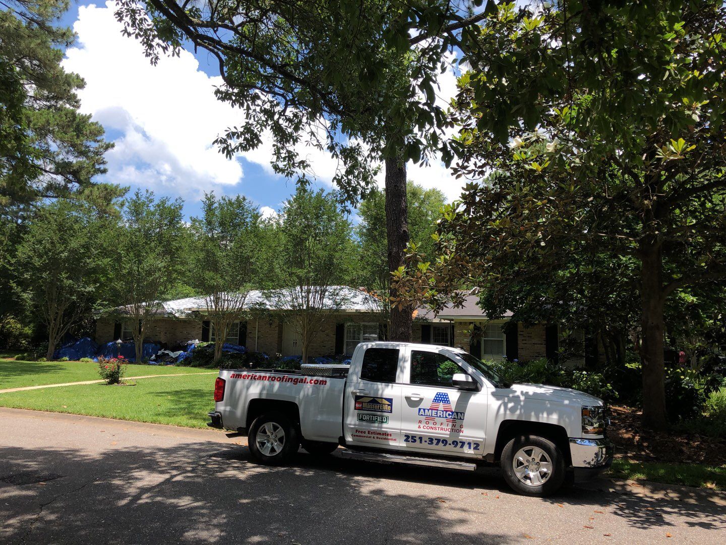 Residential Roofing Installation using Roof Replacement by American Roofing & Construction LLC