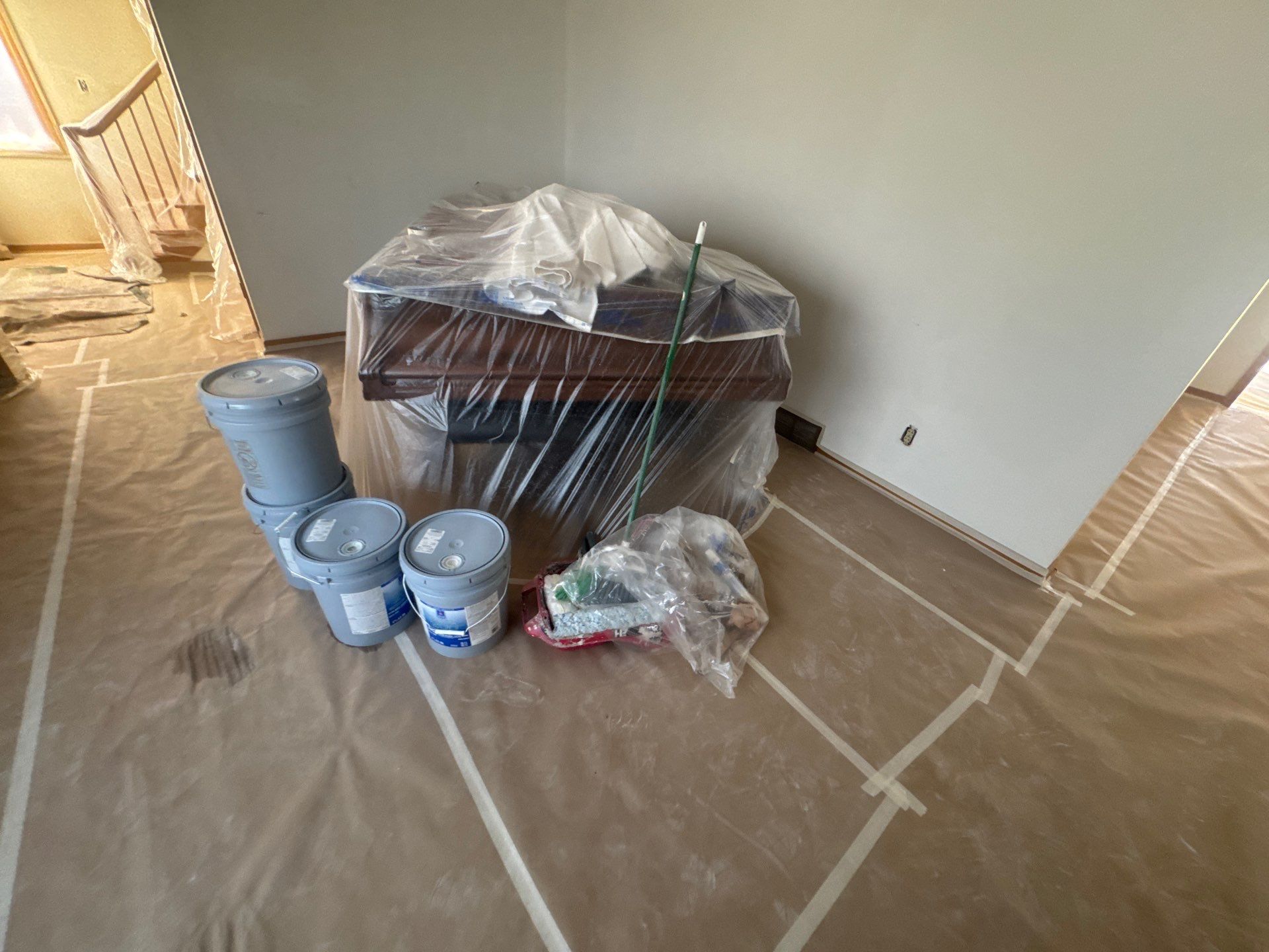 Full Interior Repaint to put the house up for sale by Midwest Paint LLC
