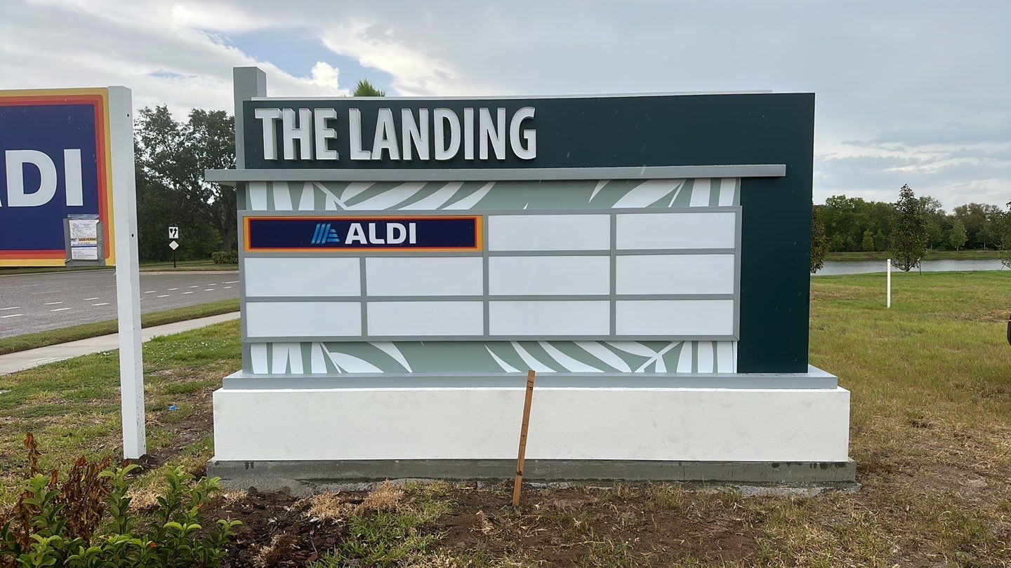 Monument Signs for The Landing by SignCrafters