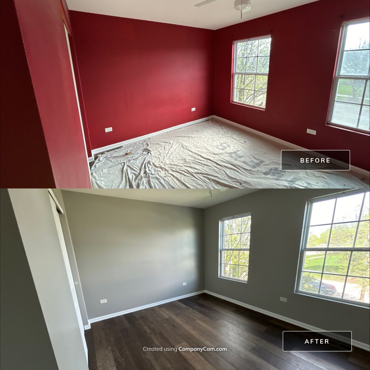 Interior Painting, Trim Painting & Staircase Painting in New Lenox by Powers Painting & Decorating, LLC