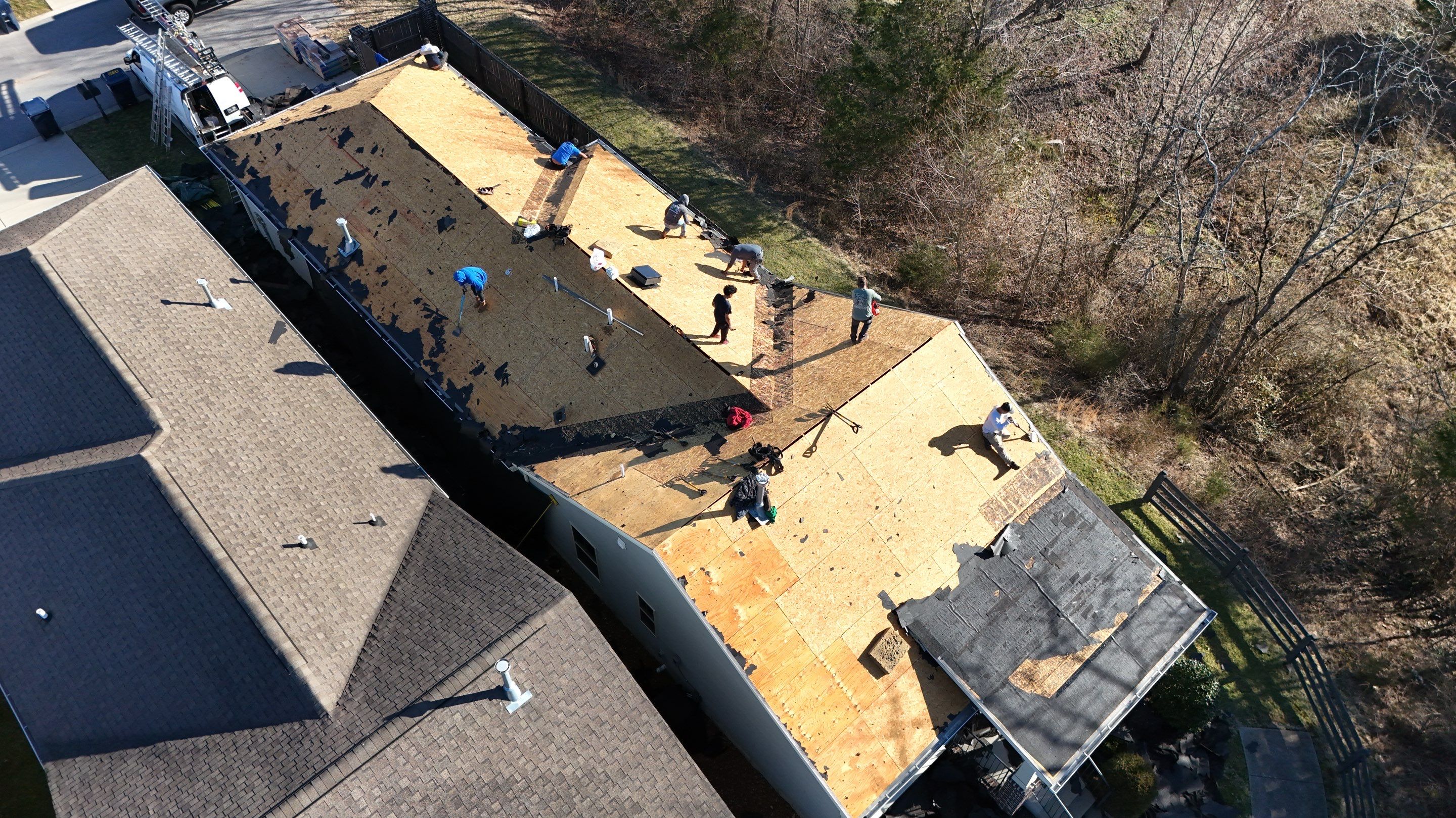 Weathered Wood Re-Roof by Royal House LLC