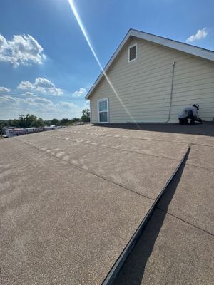 Commercial Replacement using Mulehide SA Base and Cap Sheet