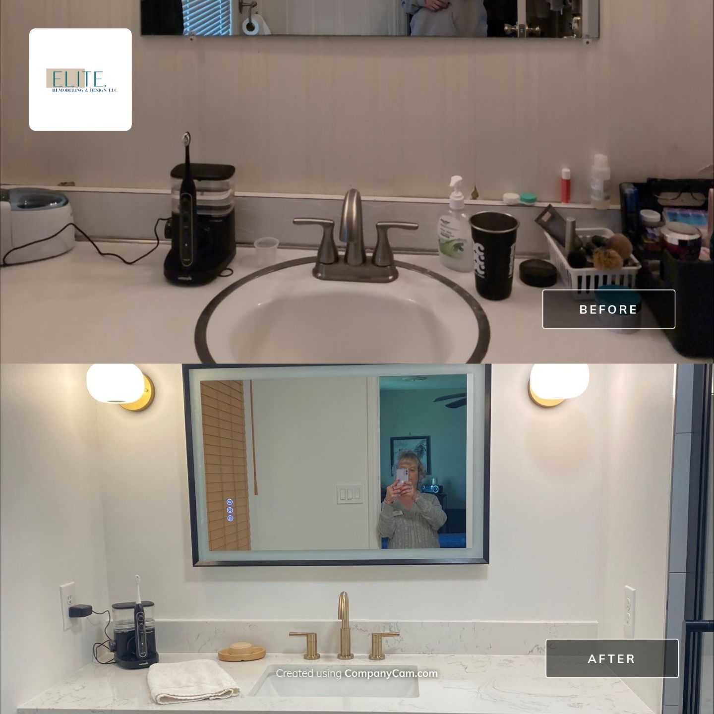 From Flooded to Flawless – A Raleigh Bathroom Reborn by Elite Remodeling and Design LLC