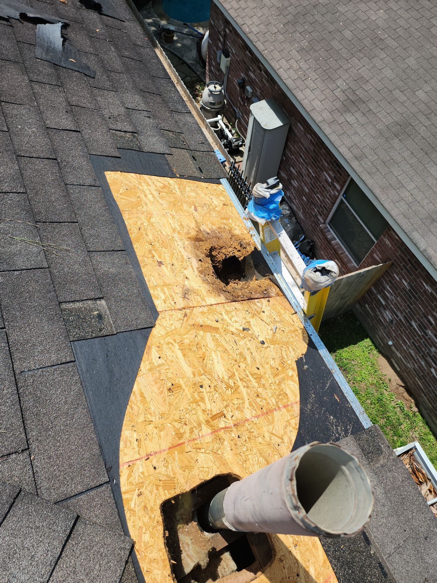 Residential Roofing Repair using Owen's Corning Duration (Lifetime) Shingles by Roof Repair Company