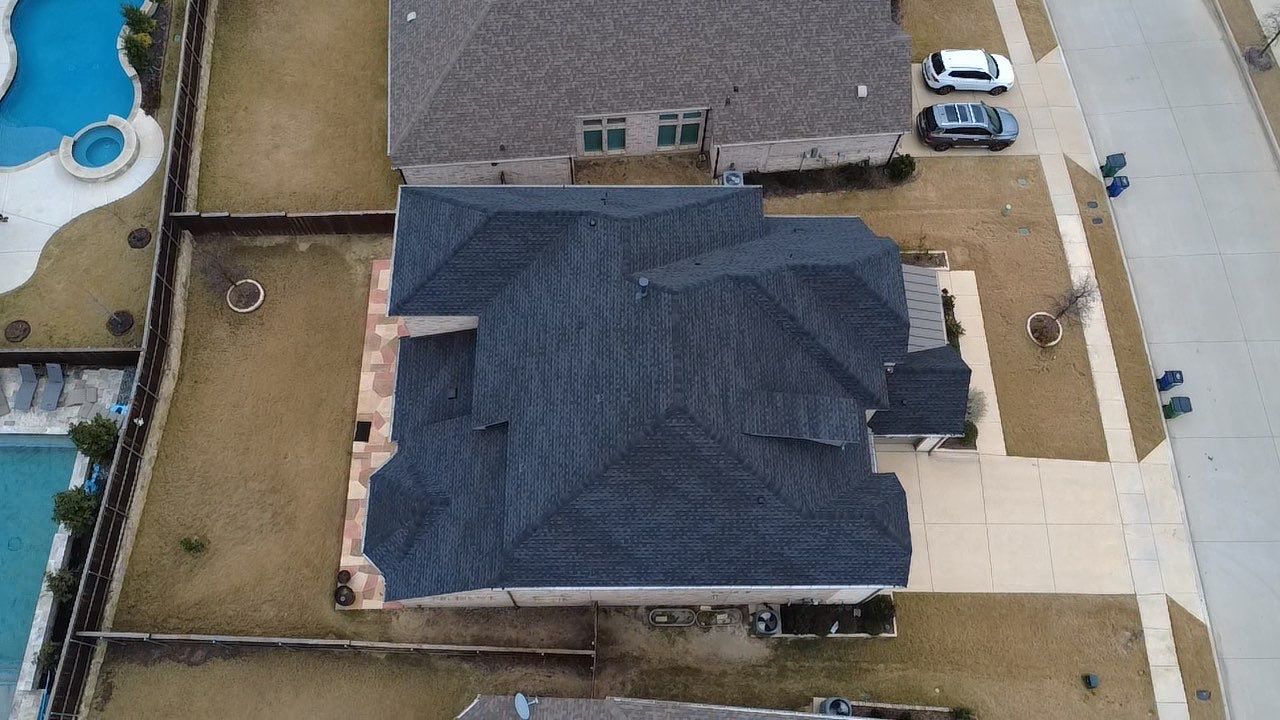 Large GAF Roof Replacement in Northlake, TX by road roofing llc