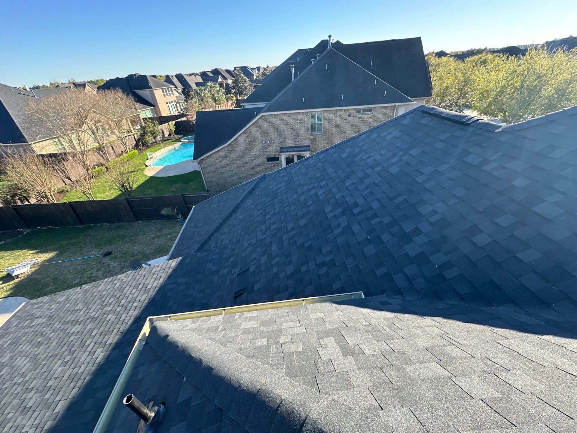 Project in Fulshear by Motion Roofing