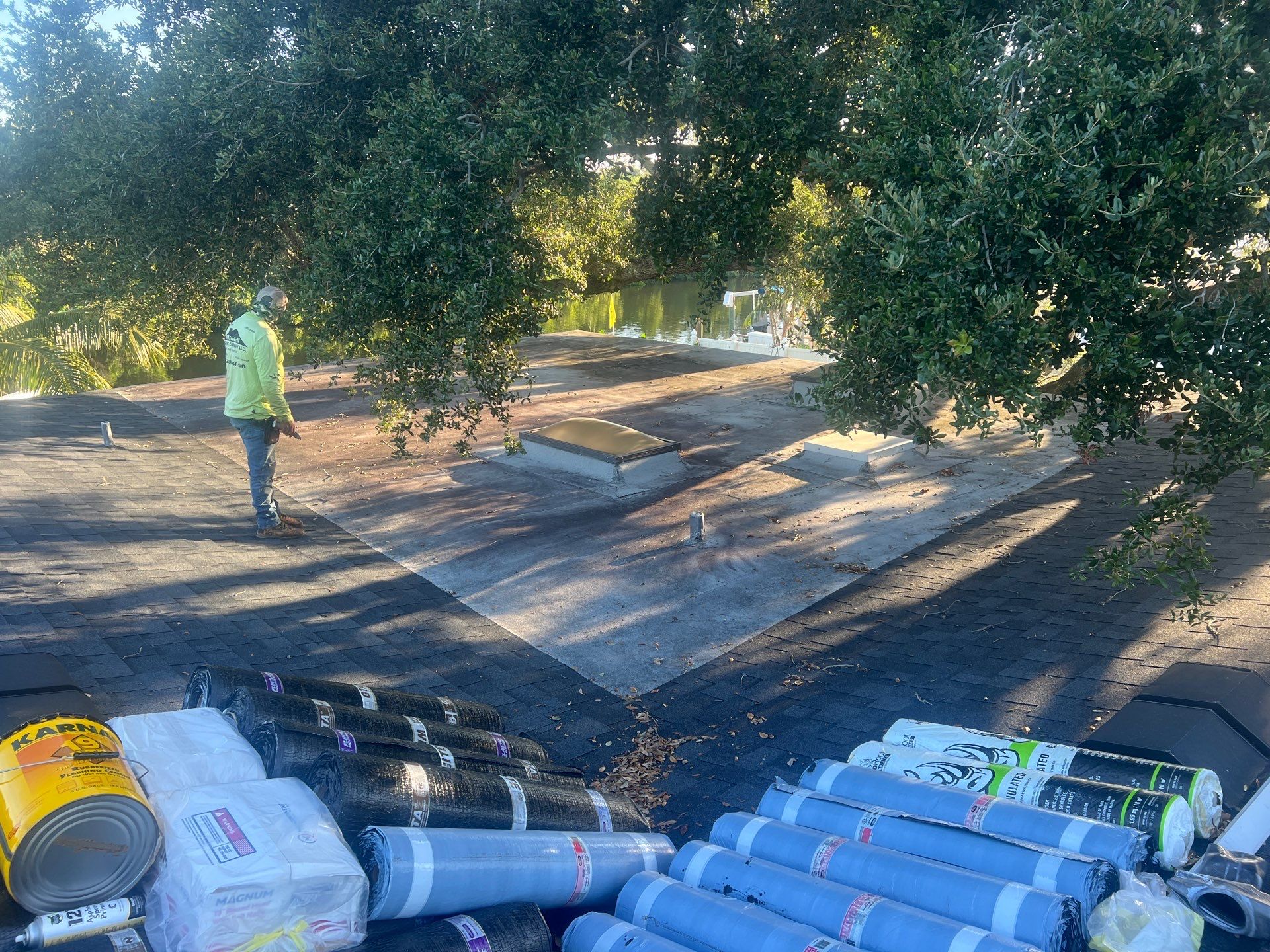 Project in St. Petersburg 33703 by Mitchell Roofing Company LLC