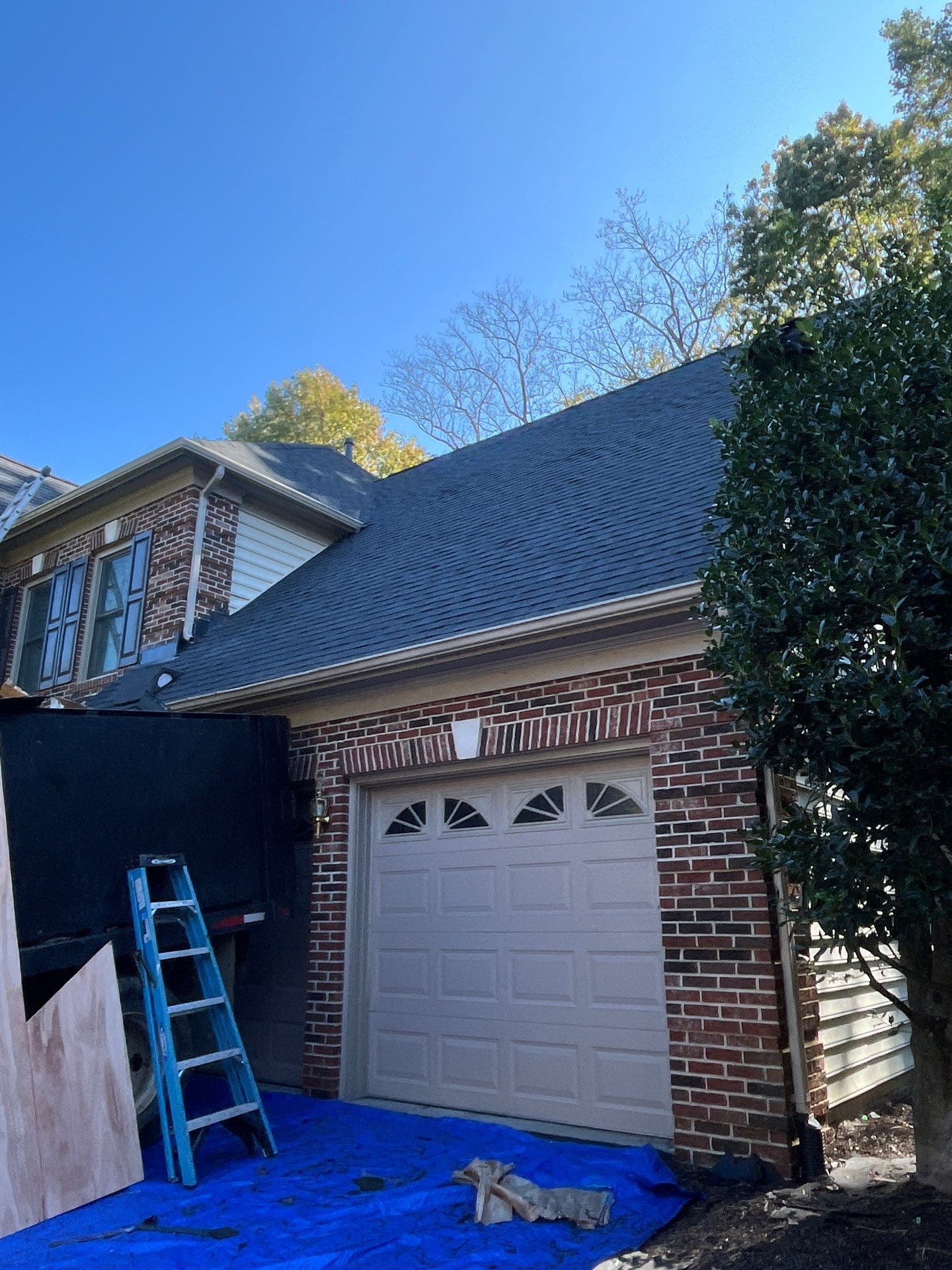 Burke: Residential Roof Replacement with CertainTeed Landmark Pro Designer Shingles in Max Def Charcoal Black by RM Banning, Inc.