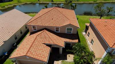 Residential Roofing Installation using Westlake (Boral) Stone Coated Steel