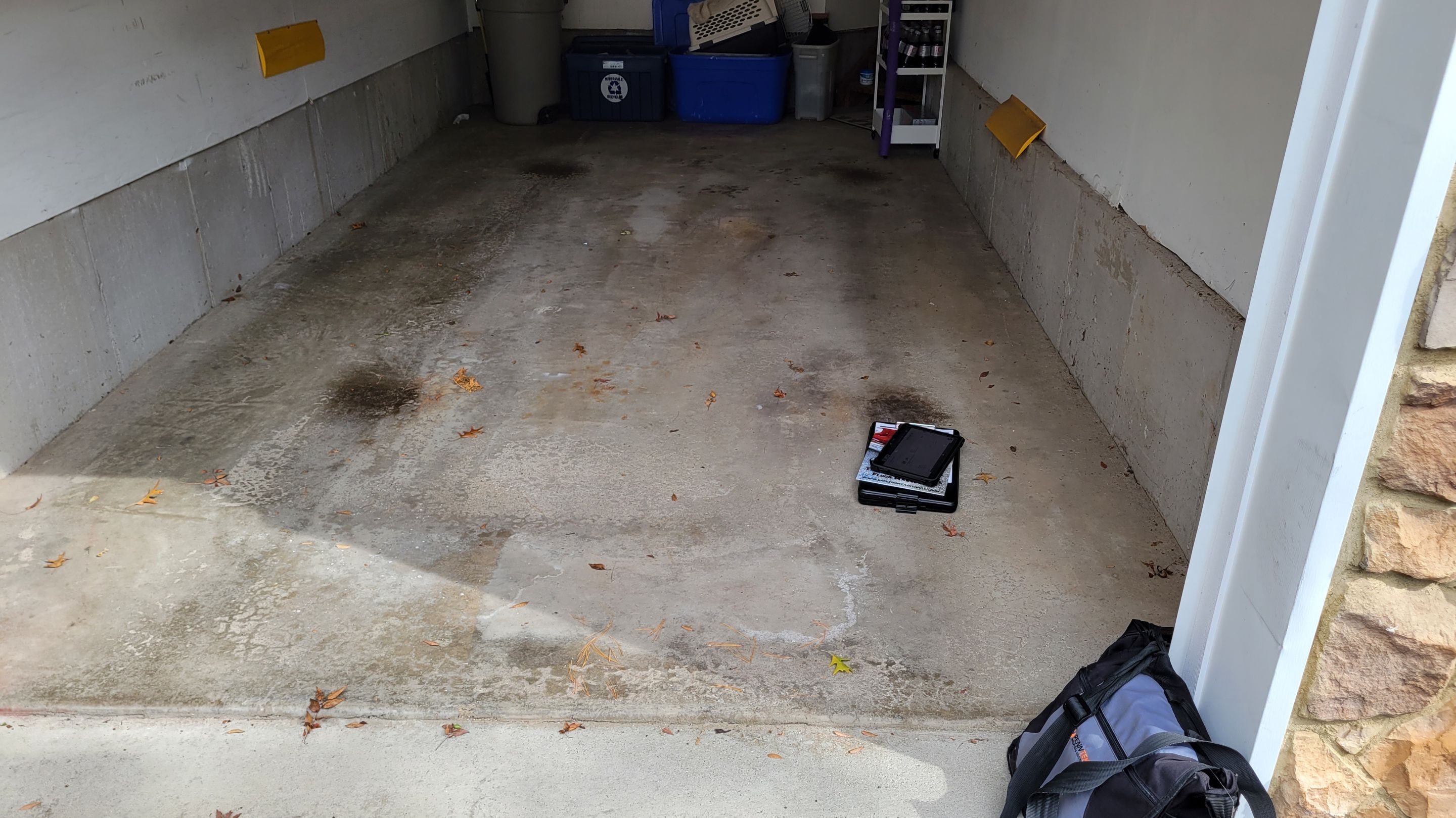 Garage Floor Coating using Penntek  by Spectrum Painting, LLC
