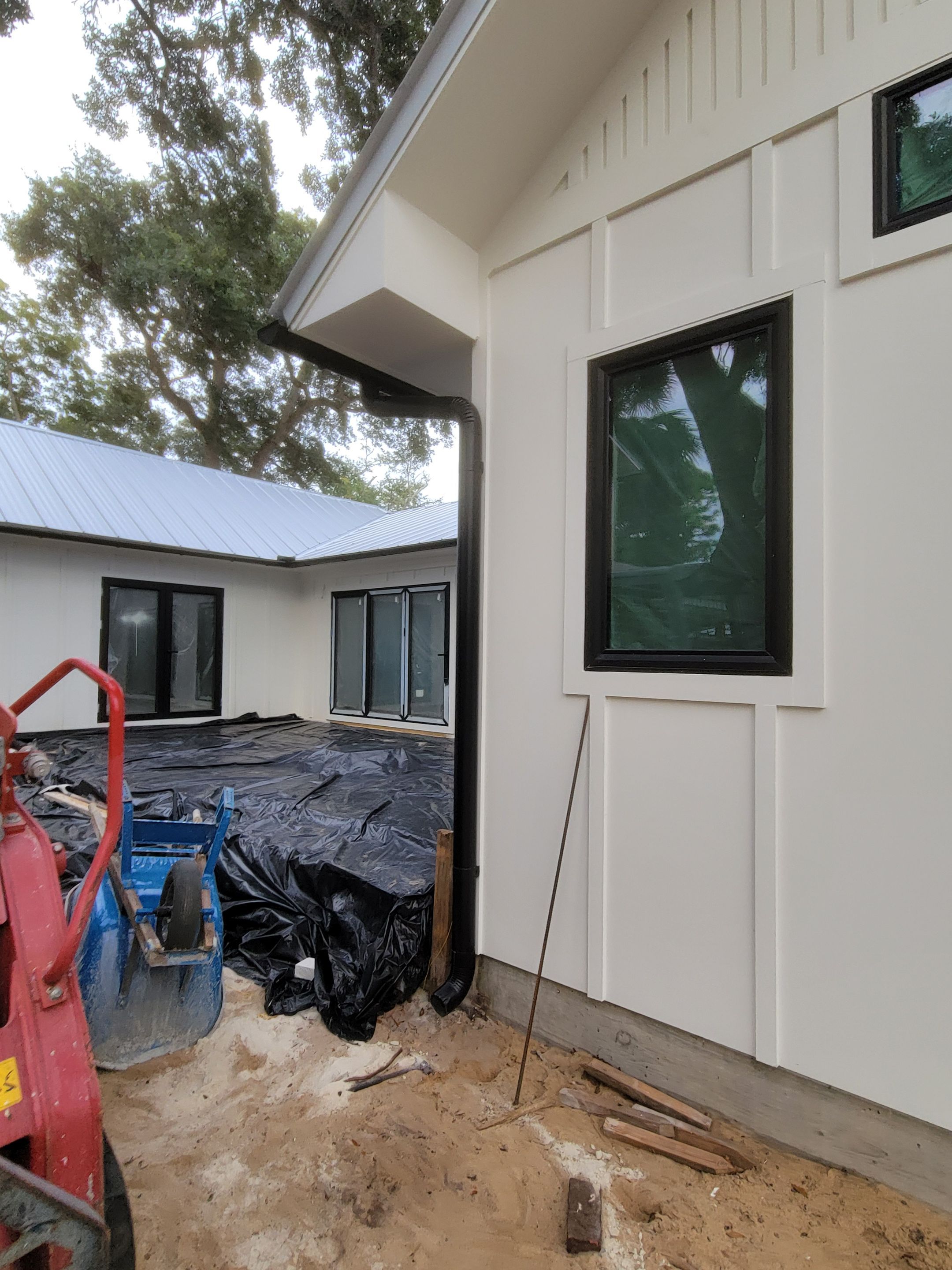 Durable 6-Inch Half-Round Gutters Installed by Gutter Professor by Gutter Professors