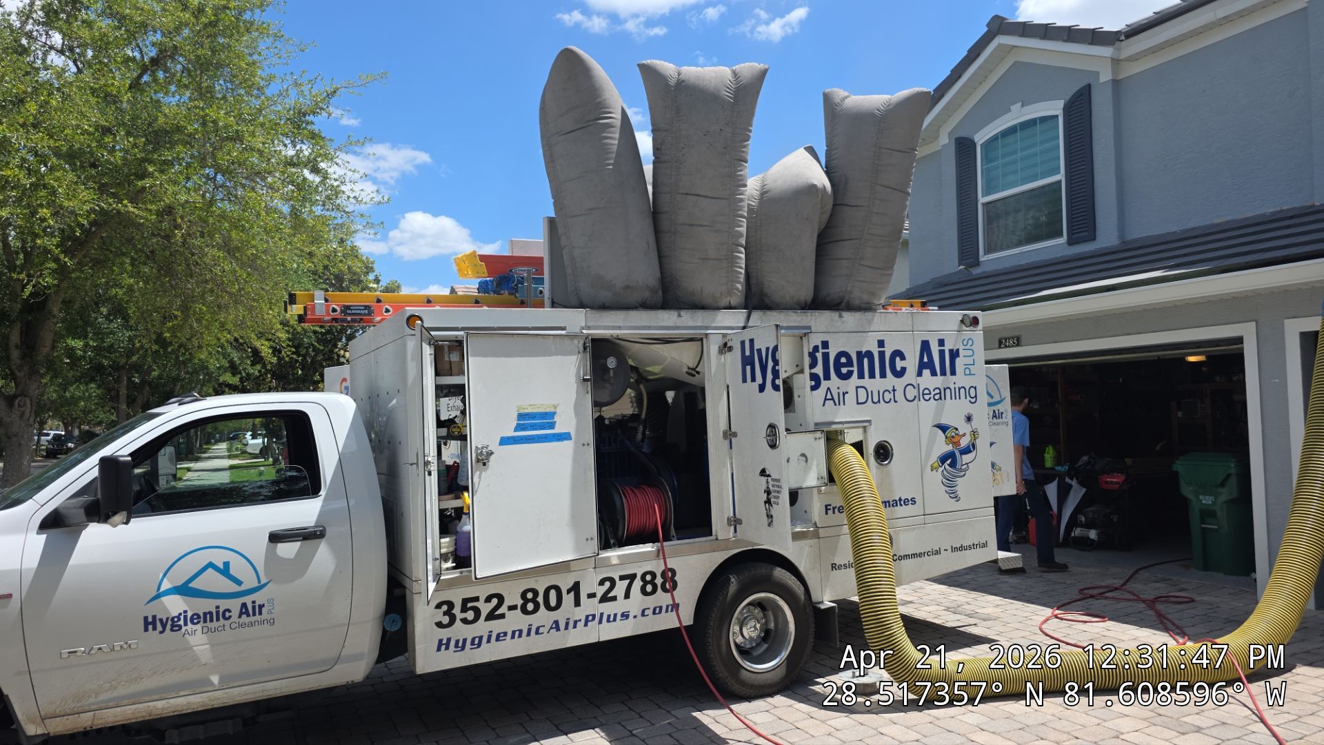 Air Duct Cleaning in Winter Garden by Hygienic Air, Inc