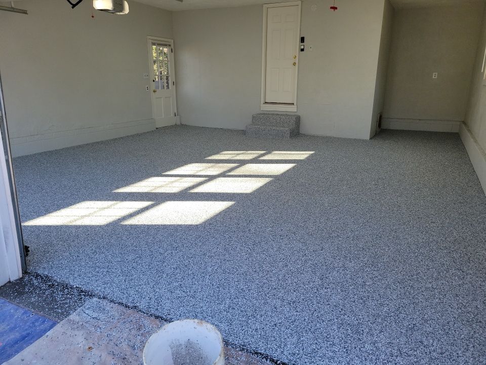 Slatestone 2-Car Garage by Spectrum Painting, LLC